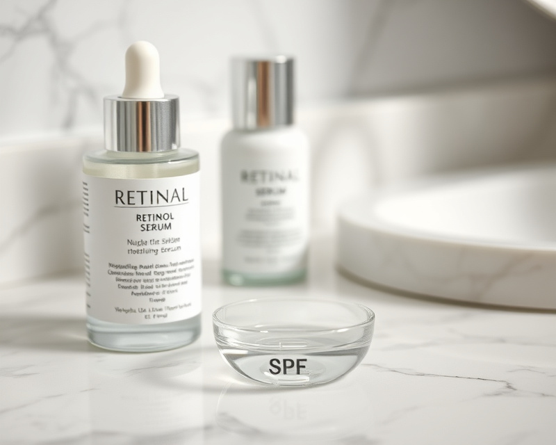 Retinol a rolowanie SPF: ile produktu użyć i jak długo odczekać