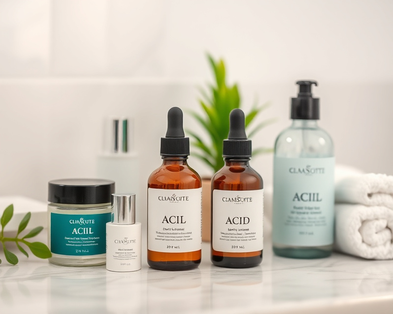 Oczyszczanie twarzy kwasami — z czym nie łączyć w jednej rutynie