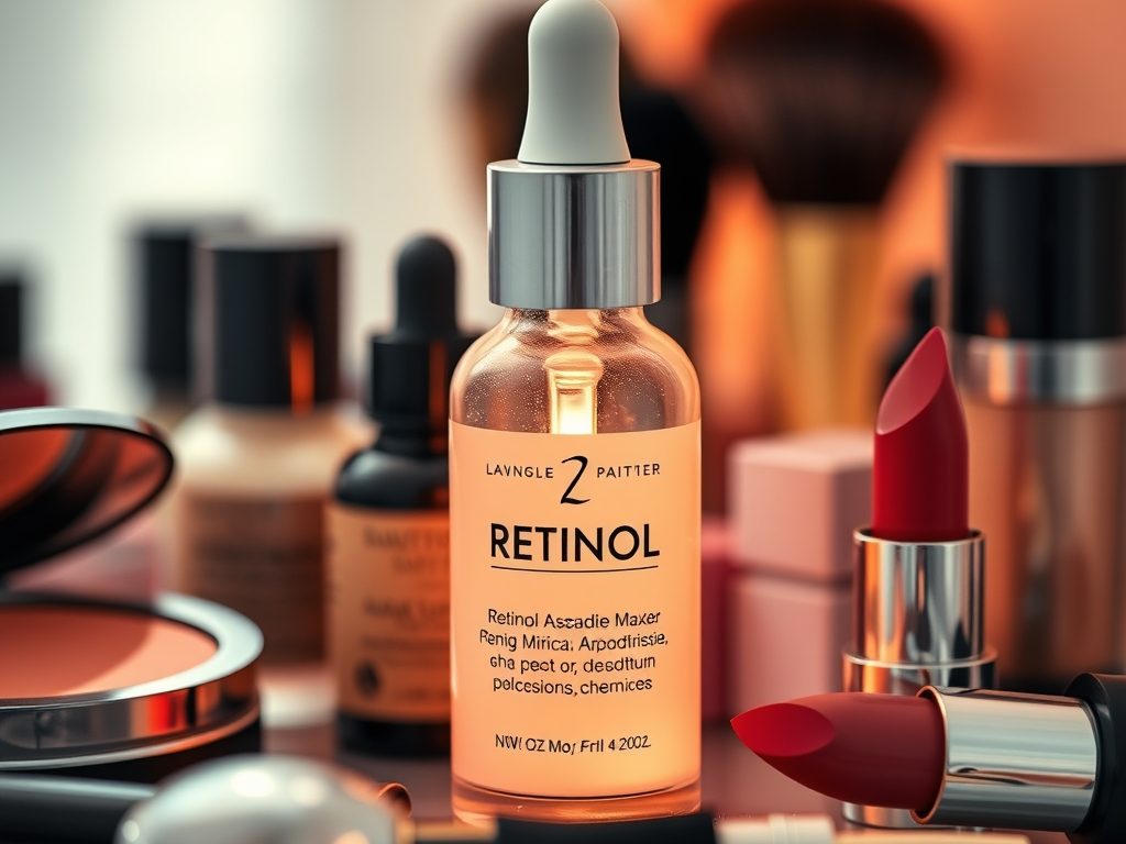 Retinol a makijaż — kiedy pojawiają się efekty