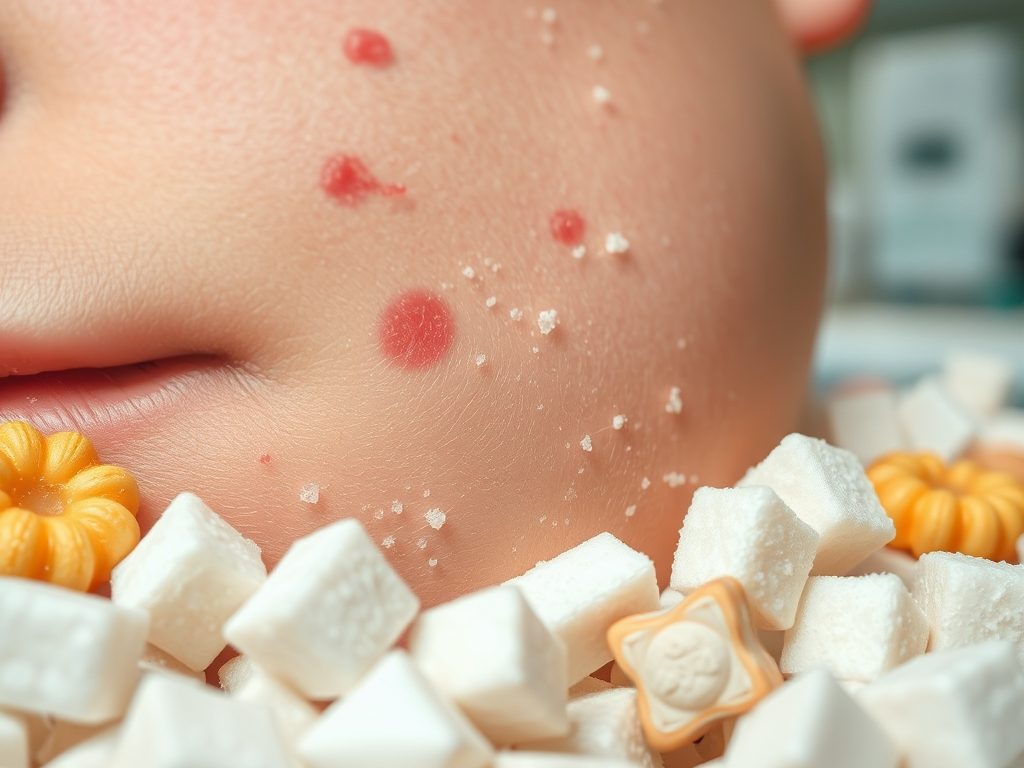 Cukier a trądzik: kiedy warto iść do dermatologa