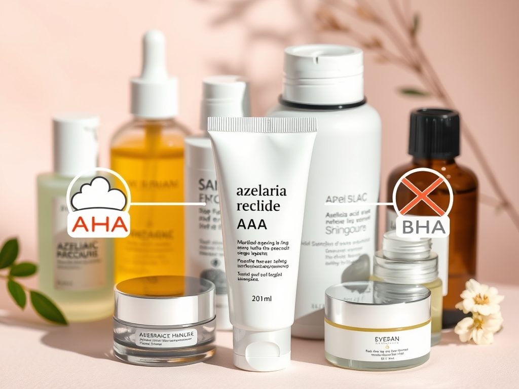 Kwas azelainowy aha czy bha: z czym nie łączyć w jednej rutynie